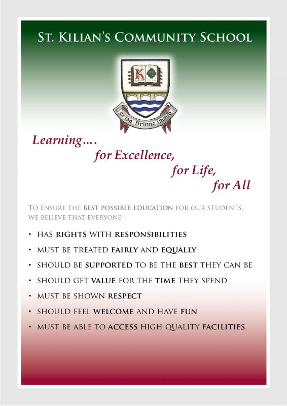 Mission Statement for St. Kilian's Community School